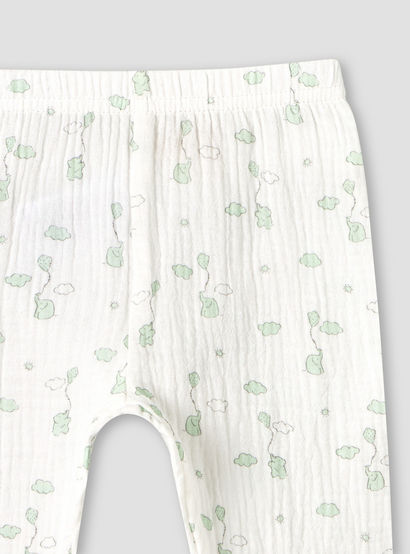 Giggles Cotton Collared Long Sleeves Pyjama Set with Elephant Print-baby-boys-clothing-nightwear-pyjamasets-image-7