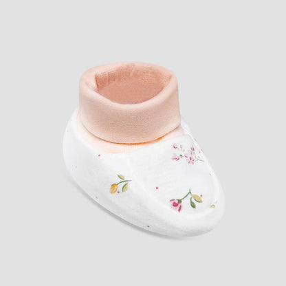 Juniors Booties with Floral Print