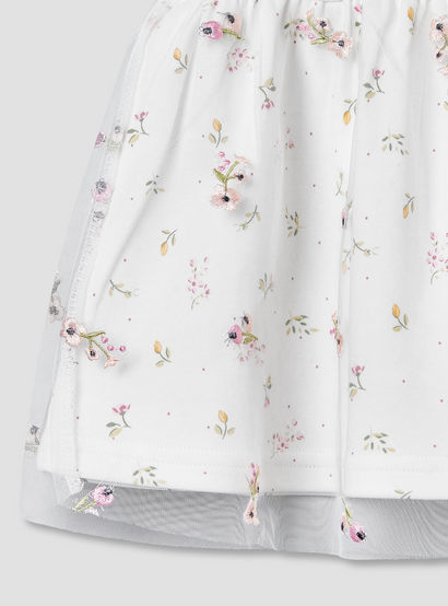 Juniors Collared Short Sleeves Dress with Floral Print-baby-girls-clothing-dressesandjumpsuits-image-5
