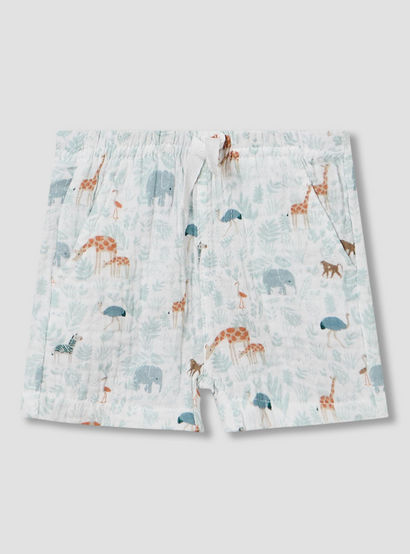 Juniors Cotton Collared Short Sleeve Pyjama Set with Safari Print-baby-boys-clothing-nightwear-pyjamasets-image-4