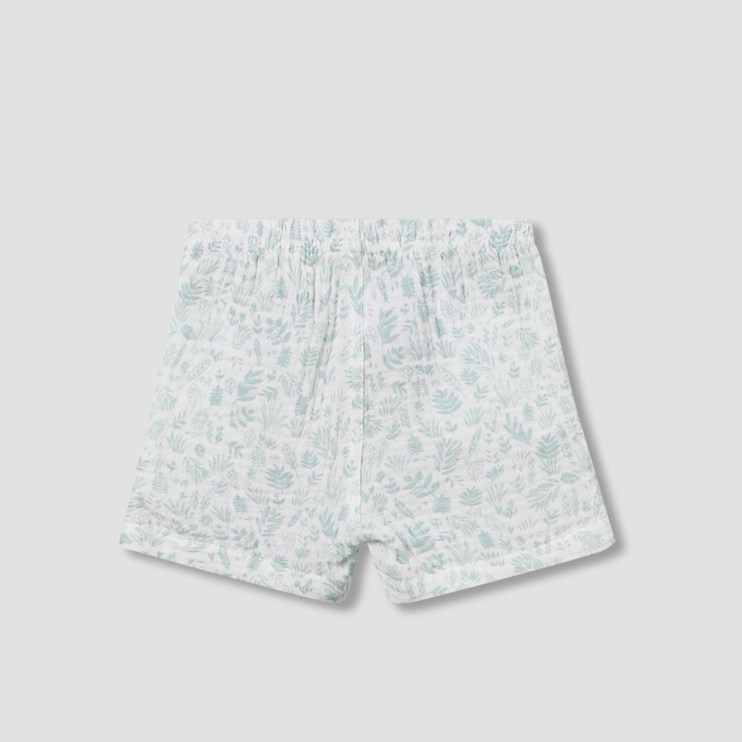 Juniors Cotton Collared Short Sleeves Shorts Set with Print