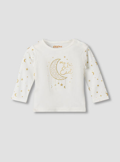 Giggles Cotton Round Neck Long Sleeve Pyjama Set with Print-baby-boys-clothing-nightwear-pyjamasets-image-3