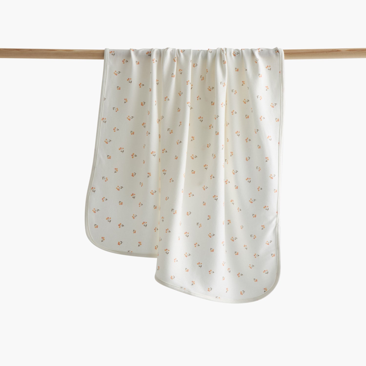 Juniors Floral Print Receiving Blanket - 70x70 cm