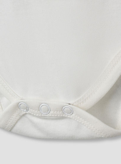 Giggles Round Neck Short Sleeve Bodysuit with Snap Button Closure-baby-girls-clothing-bodysuits-image-5