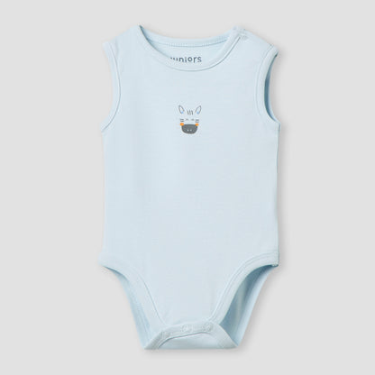 Juniors Printed Sleeveless Bodysuit - Set of 2
