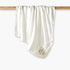 Giggles Receiving Blanket with Hood - Cream / 0-6 mths
