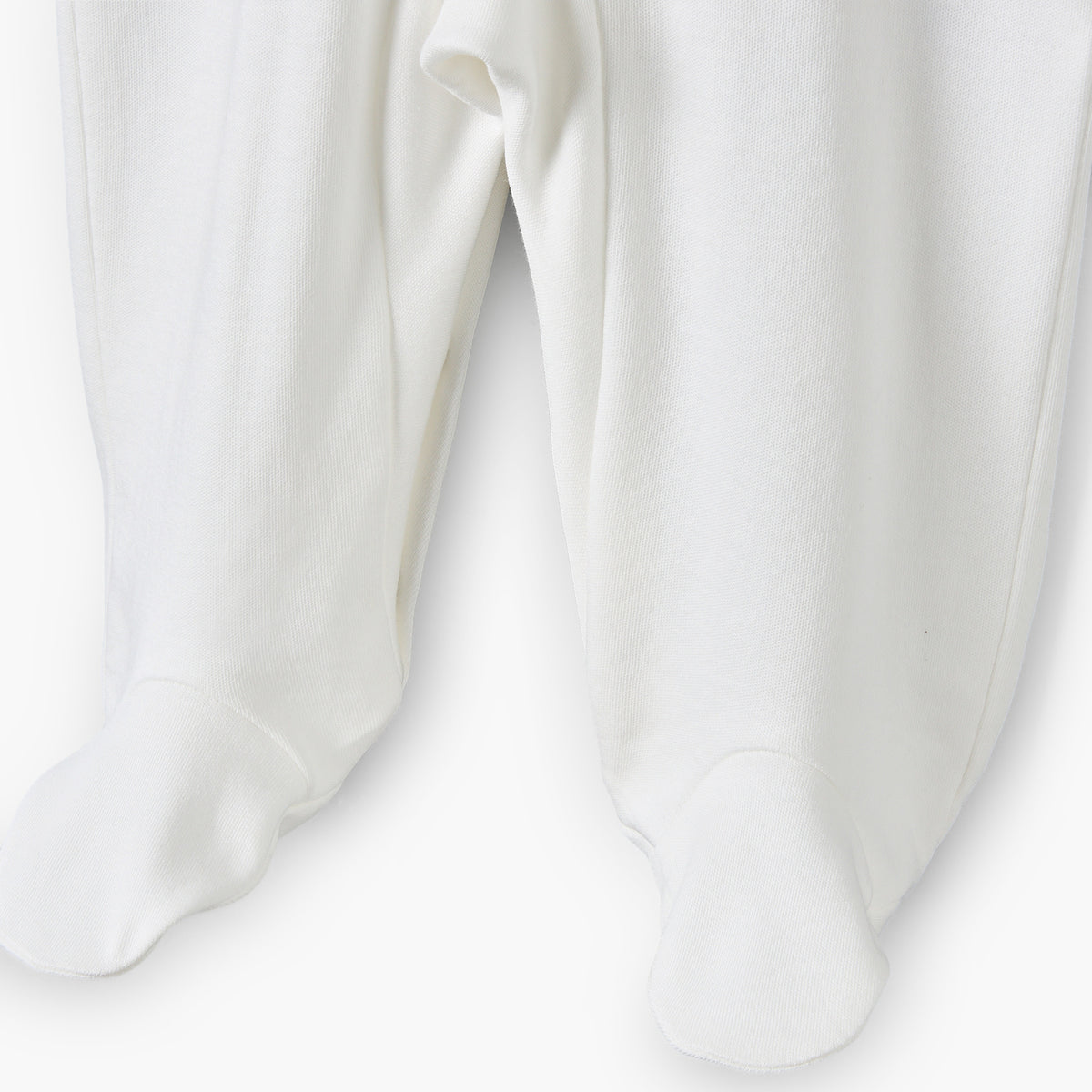 Giggles Collared Long Sleeves Sleepsuit with Pintuck Detail