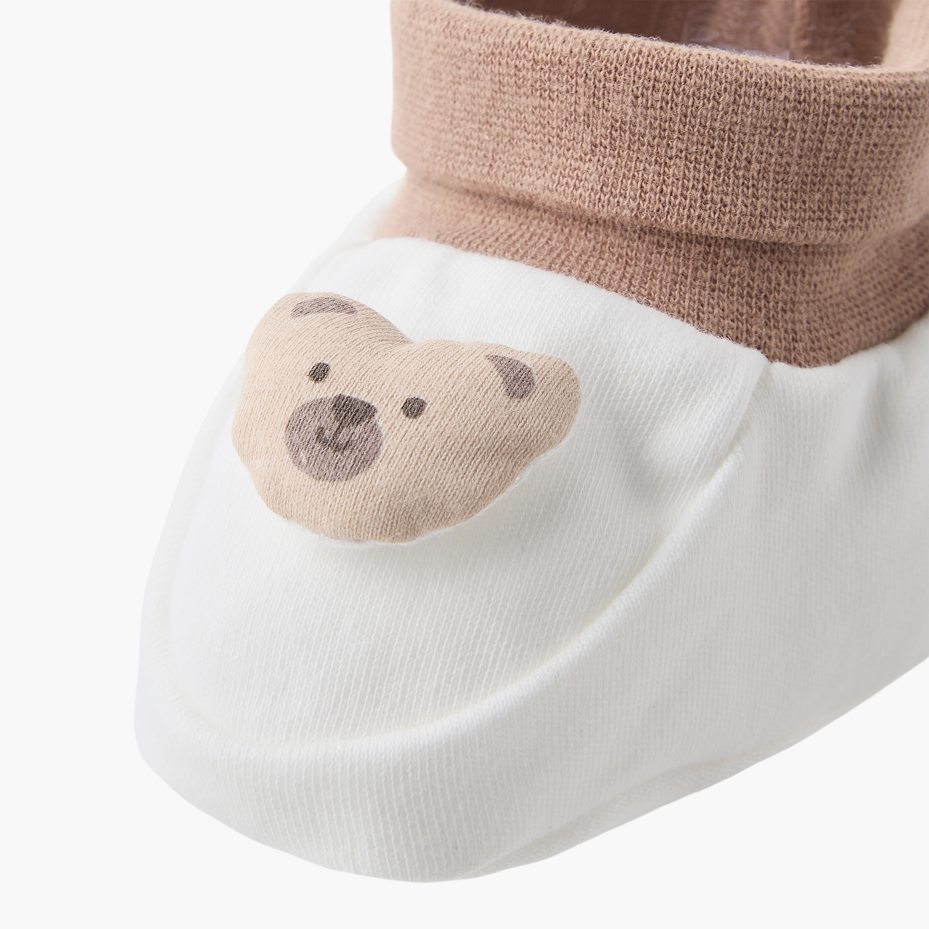 Juniors Booties with Bear Print