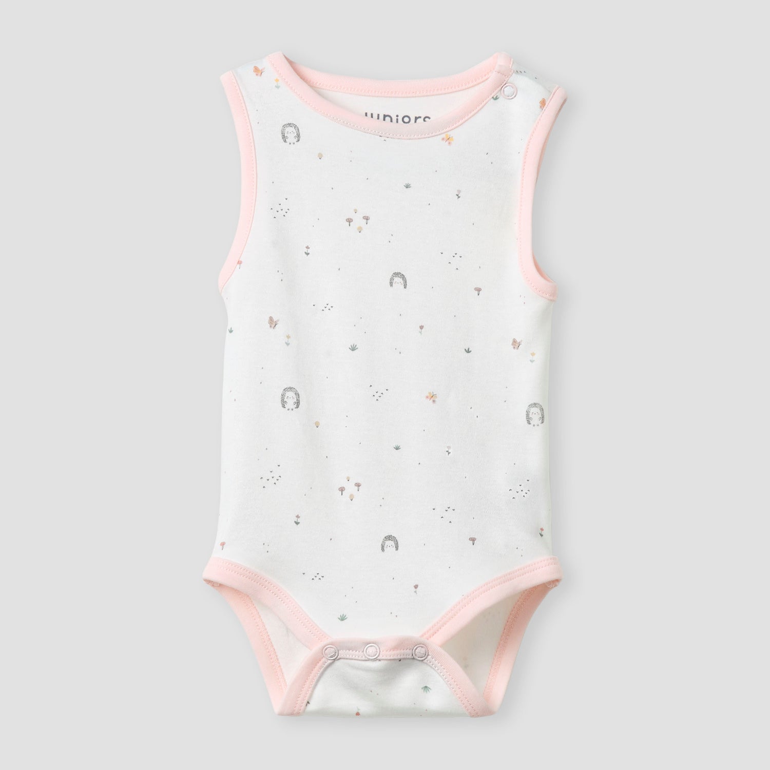 Juniors Printed Sleeveless Bodysuit - Set of 2