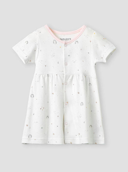 Juniors Printed Dress with Short Sleeves - Set of 2-baby-girls-clothing-dressesandjumpsuits-image-3