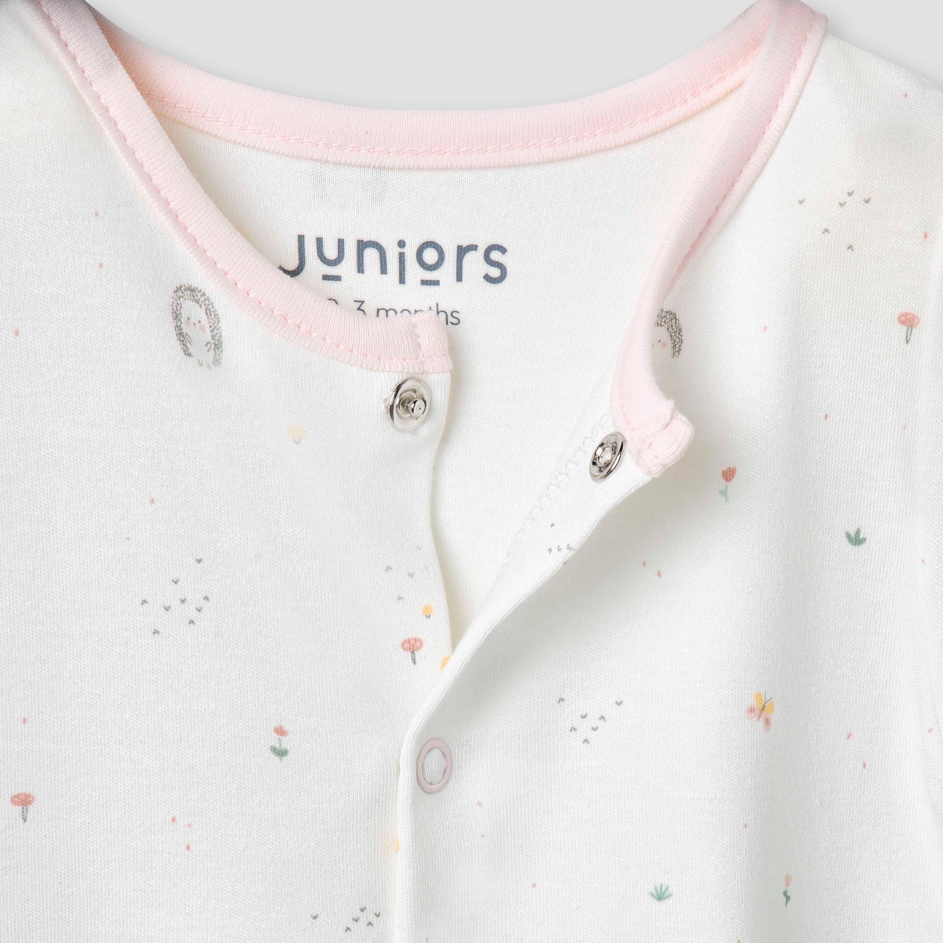 Juniors Printed Dress with Short Sleeves - Set of 2