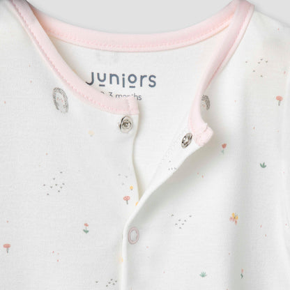 Juniors Printed Dress with Short Sleeves - Set of 2