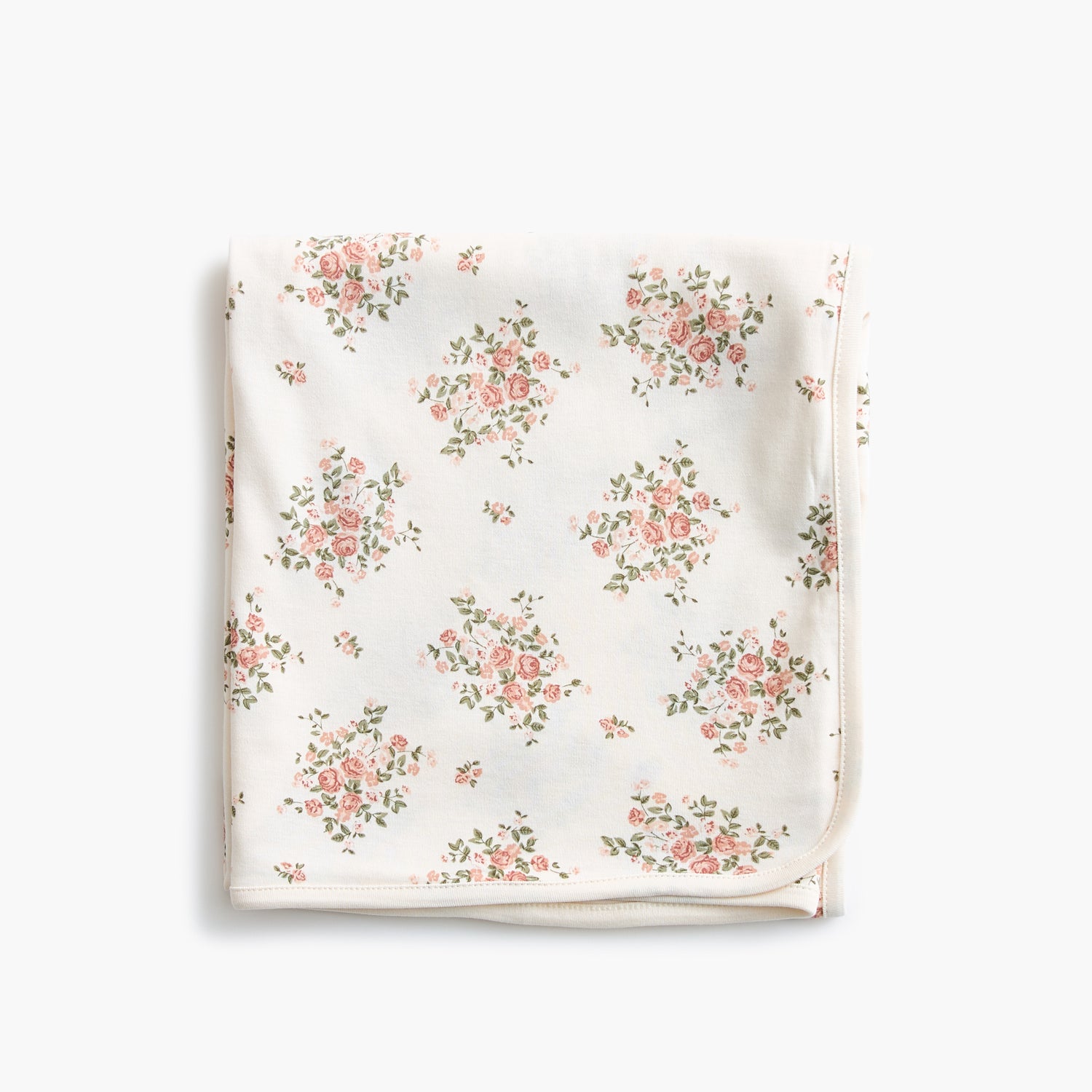 Juniors Floral Print Receiving Blanket - 70x70 cm