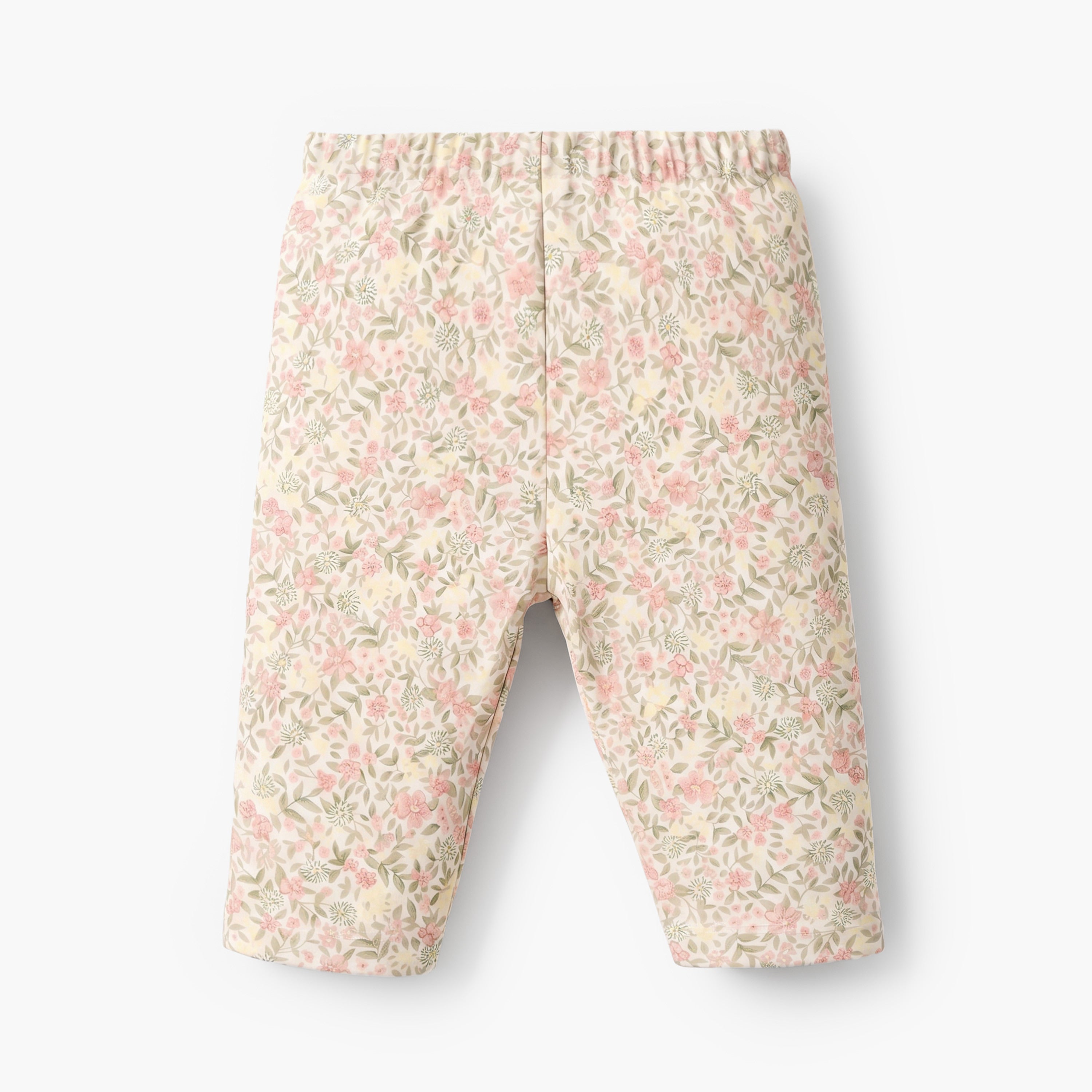 Juniors Cotton Round Neck Long Sleeves Pyjama Set with Floral Print
