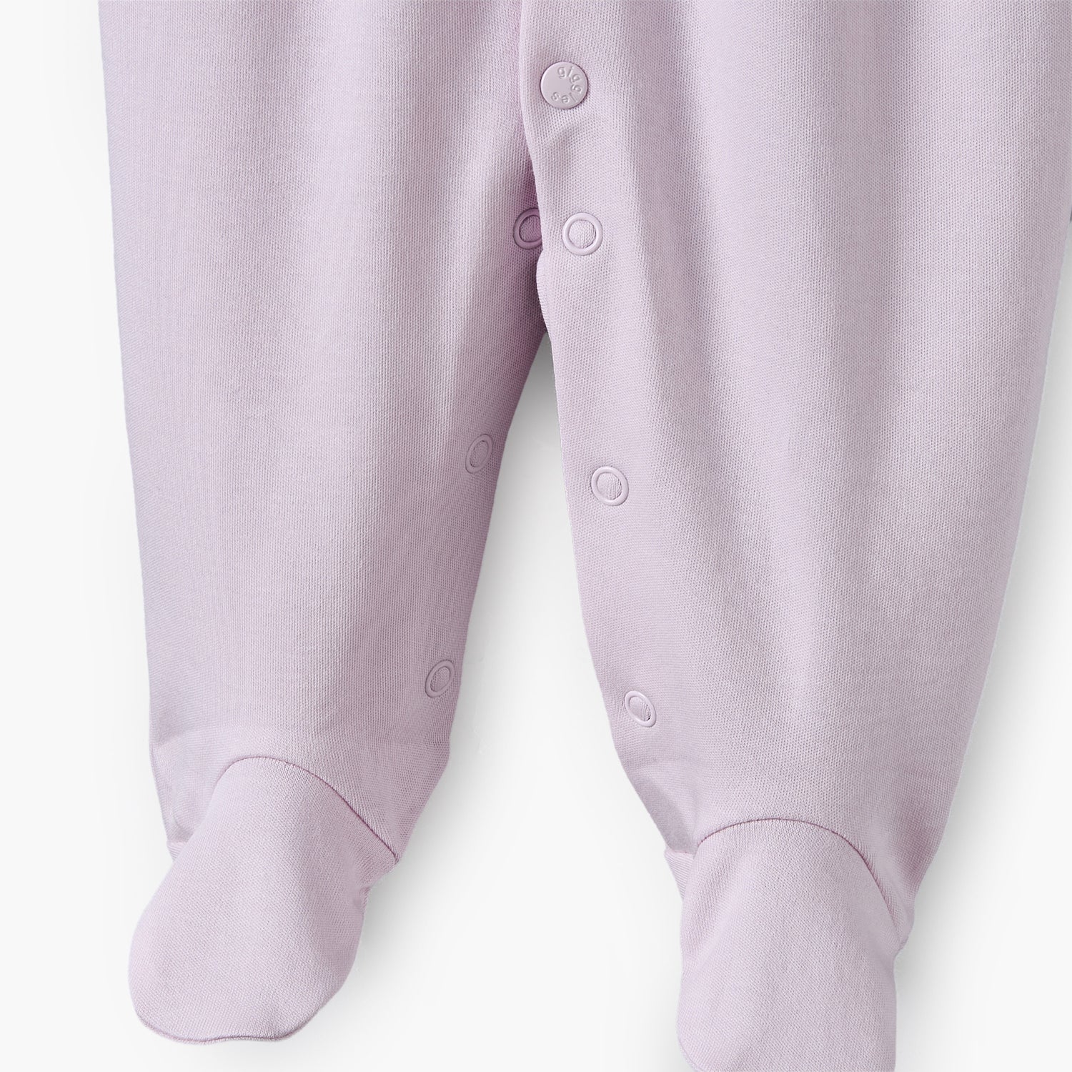 Giggles Collared Long Sleeves Sleepsuit with Floral Embroidery