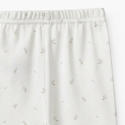 Giggles Round Neck Short Sleeves Pyjama Set with Floral Print