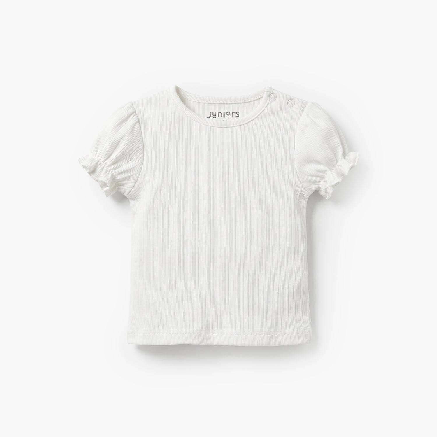 Juniors Crew Neck Short Sleeves T-shirt and Dungaree Set with Floral Print