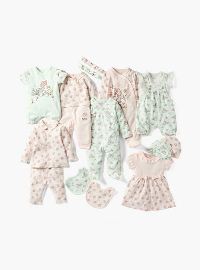 Disney Minnie Mouse Print Closed Foot Sleepsuit with Long Sleeves-baby-girls-clothing-nightwear-sleepsuits-image-5