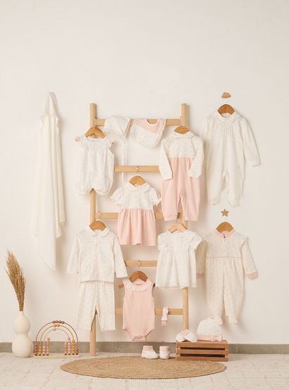Giggles Supima Cotton Collared Long Sleeves Sleepsuit with Floral Print-baby-girls-clothing-nightwear-sleepsuits-image-6