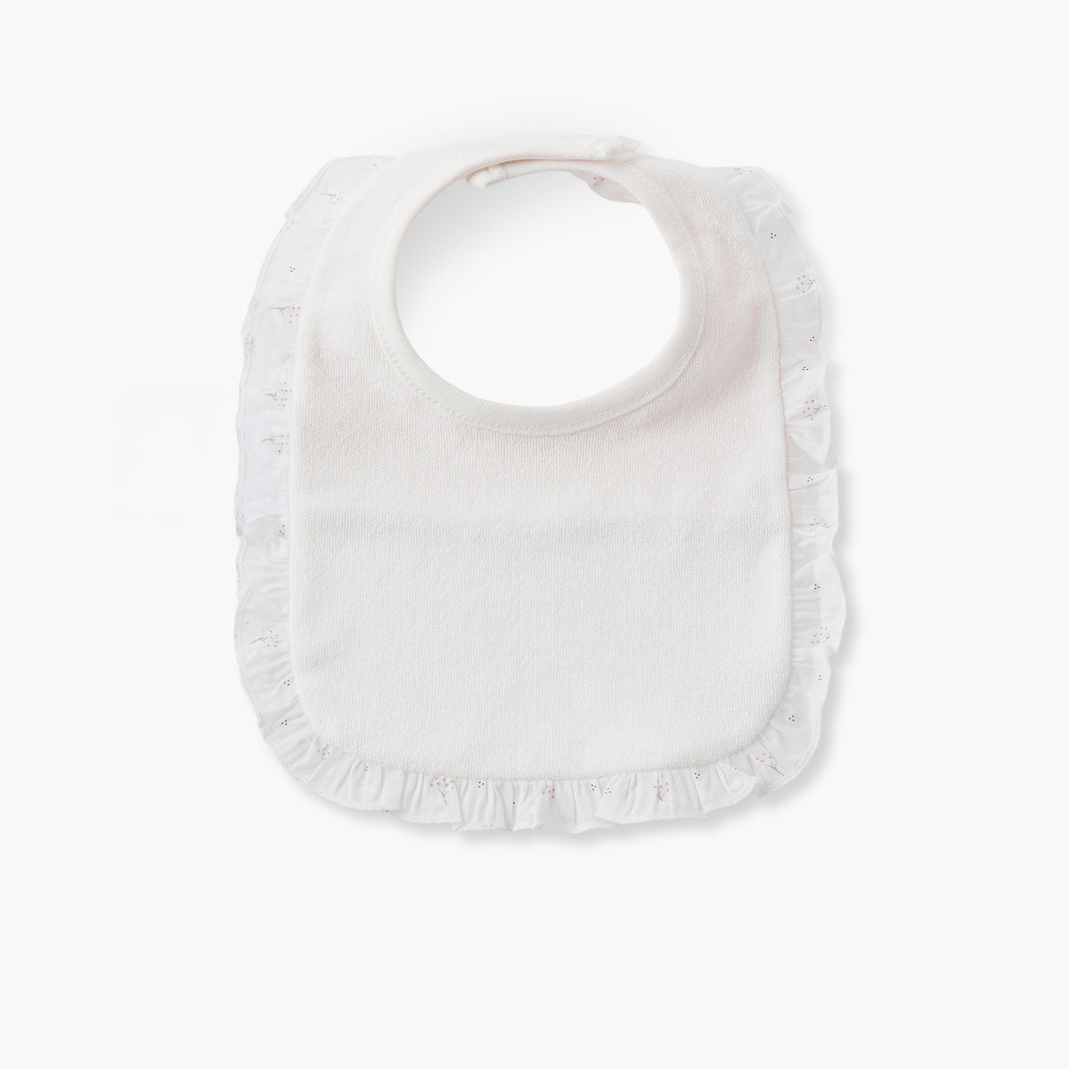 Giggles Baby Bib with Floral Print