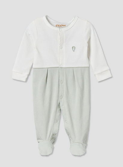 Giggles Cotton Round Neck Long Sleeve Sleepsuit with Snap Button Closure-baby-boys-clothing-nightwear-sleepsuits-image-2