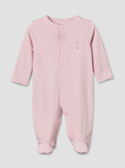 Giggles Cotton Round Neck Long Sleeves Sleepsuit with Snap Button Closure-baby-girls-clothing-nightwear-sleepsuits-image-2