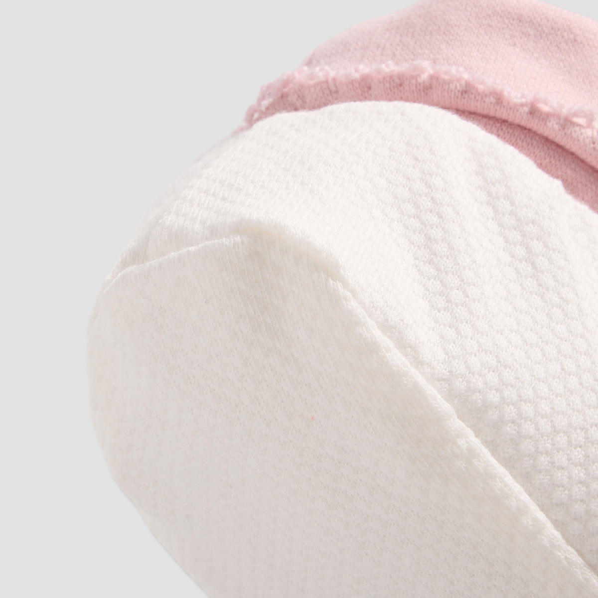 Giggles Booties with Cuff, Textured Pattern