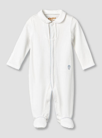 Giggles Cotton Collared Long Sleeves Sleepsuit with Snap Button Closure-baby-boys-clothing-nightwear-sleepsuits-image-2