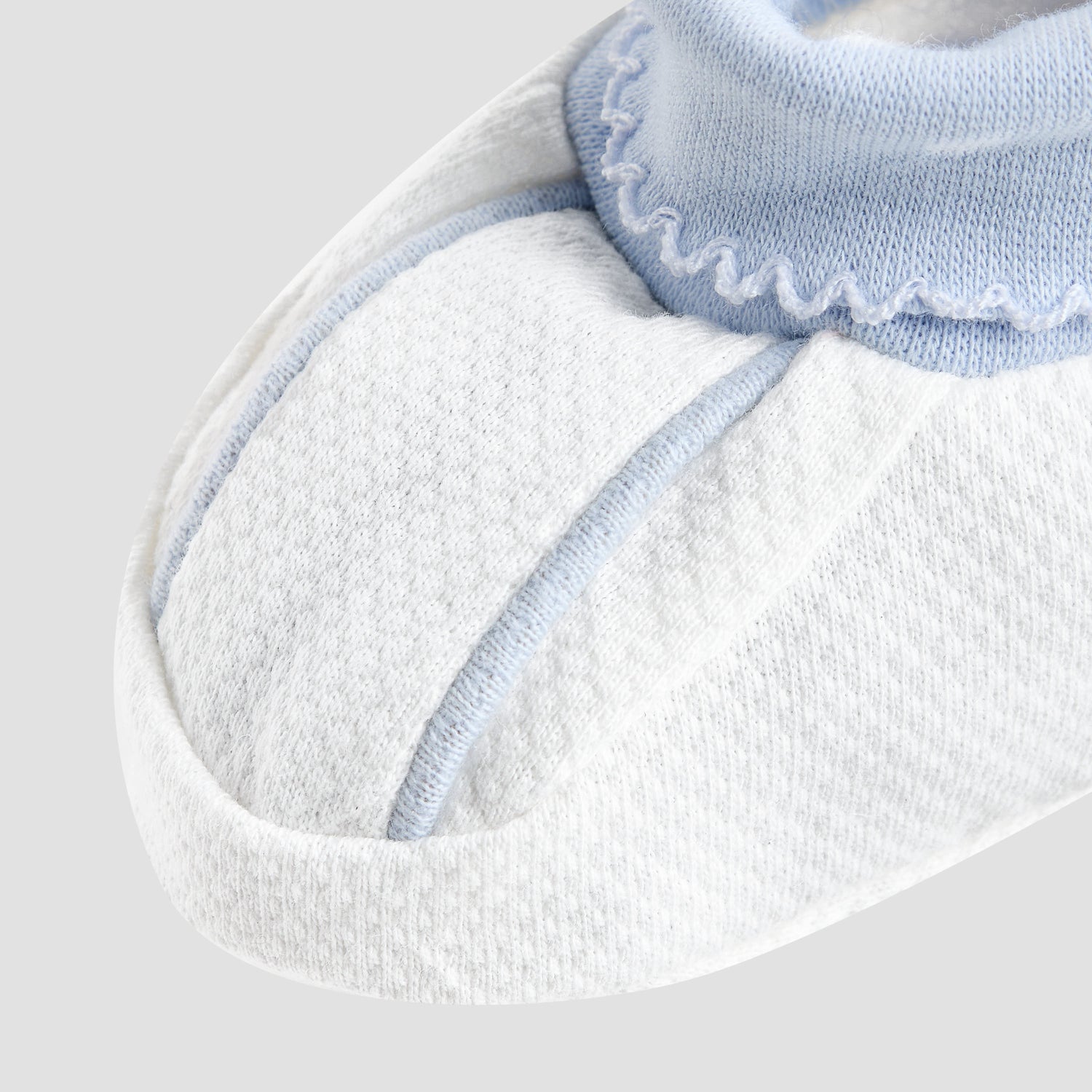 Giggles Booties with Textured Cuff, Slip-On