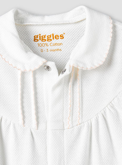 Giggles Cotton Collared Long Sleeves Sleepsuit with Snap Button Closure-baby-girls-clothing-nightwear-sleepsuits-image-5