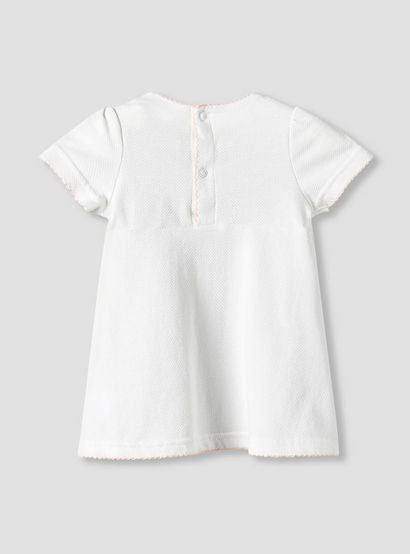 Giggles Round Neck Short Sleeves A-line Dress with Embroidery-baby-girls-clothing-dressesandjumpsuits-image-3