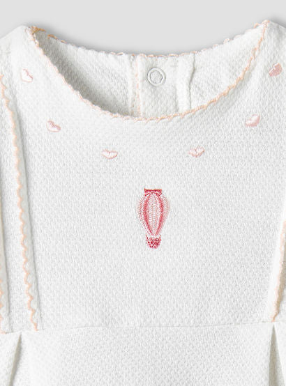 Giggles Round Neck Short Sleeves A-line Dress with Embroidery-baby-girls-clothing-dressesandjumpsuits-image-4