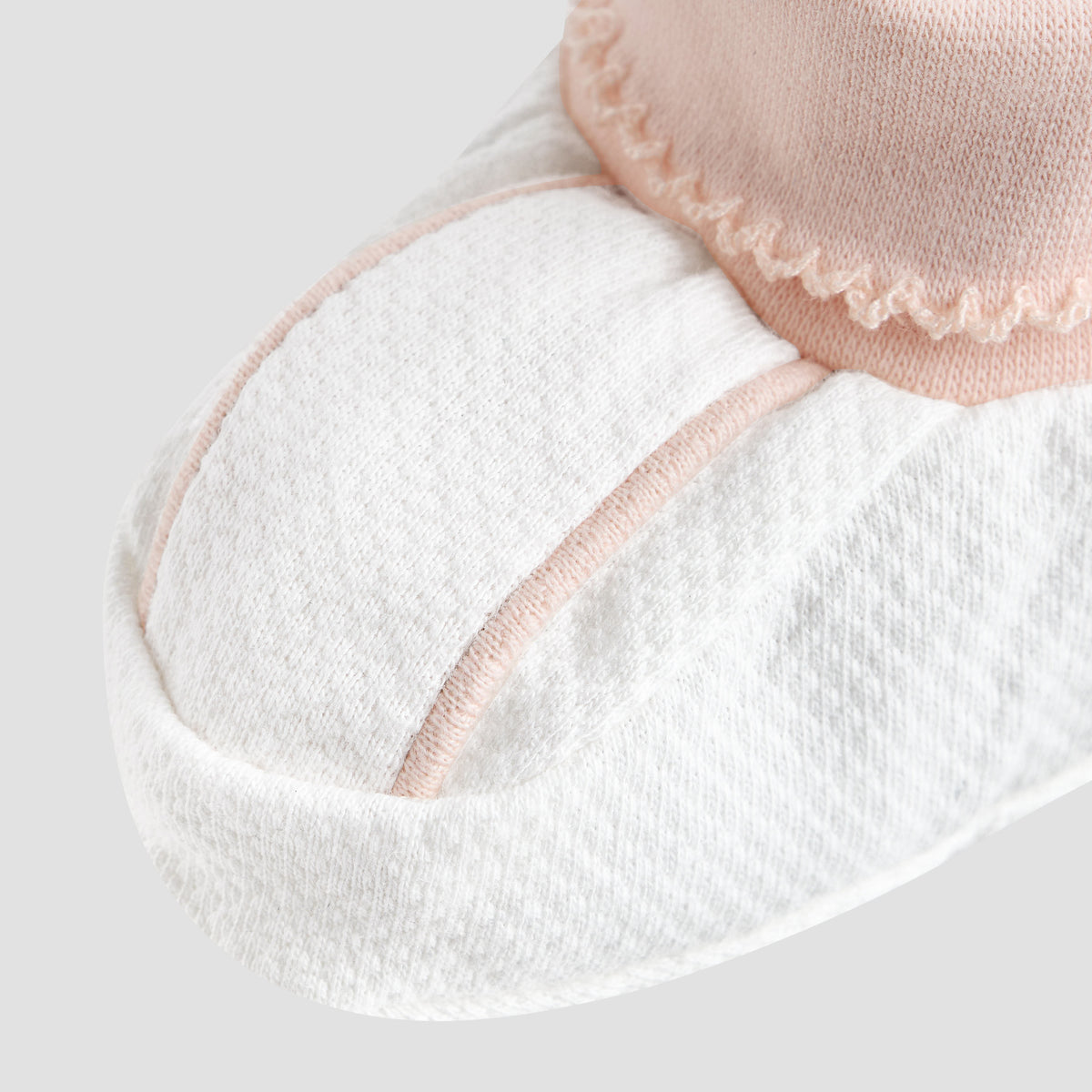 Giggles Booties with Textured Cuff
