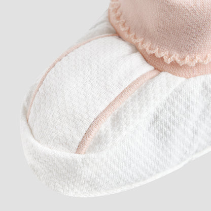 Giggles Booties with Textured Cuff