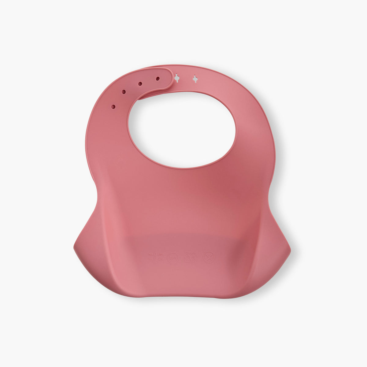 Juniors Solid Silicone Bib - Set of 2