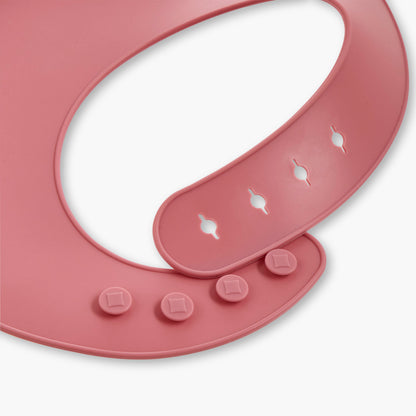 Juniors Solid Silicone Bib - Set of 2