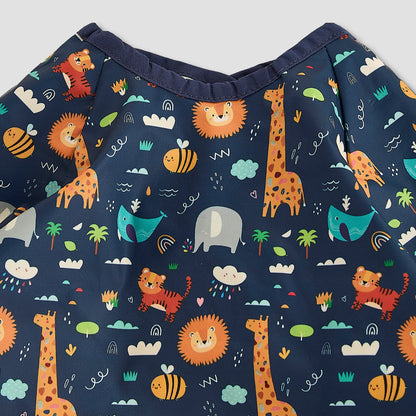 Juniors Baby Bib with Animal Print