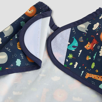 Juniors Baby Bib with Animal Print