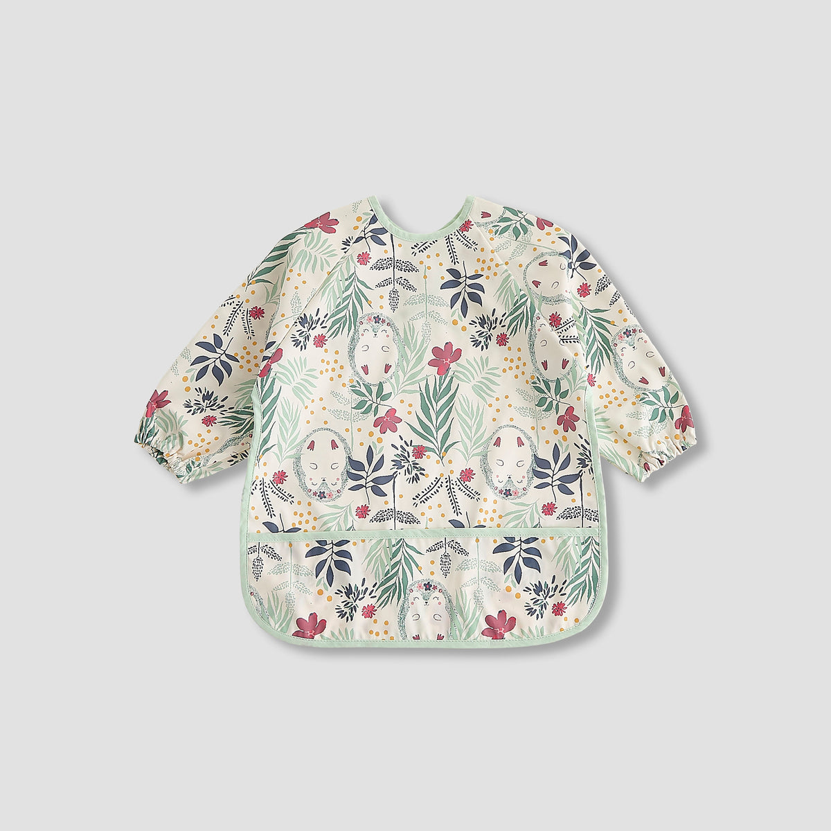 Juniors Baby Bib with Floral Print