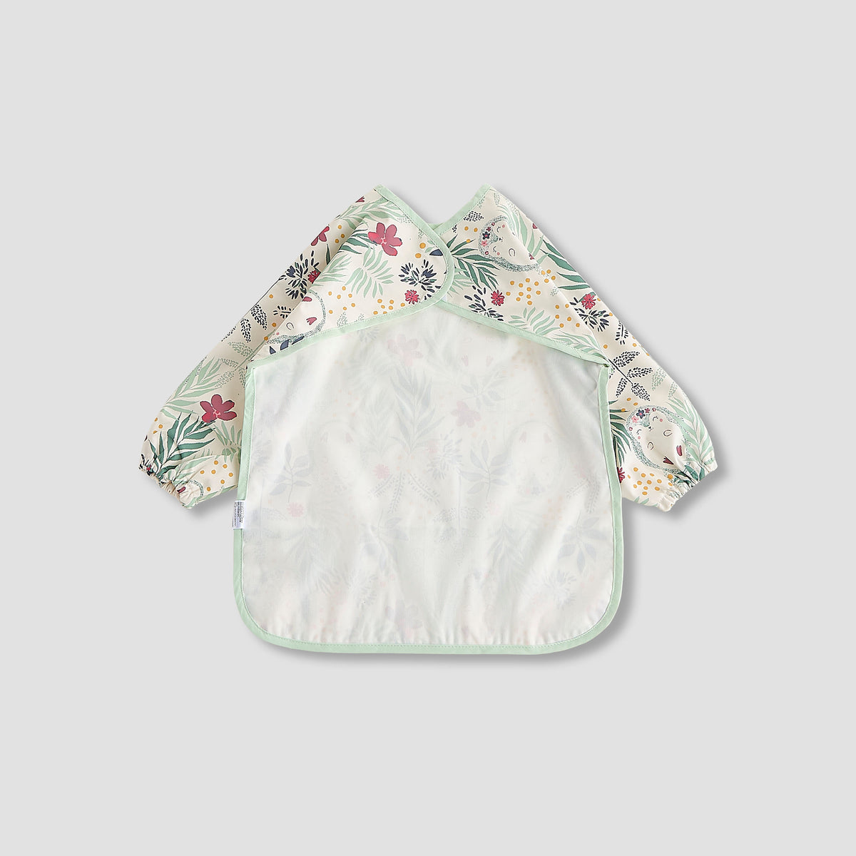 Juniors Baby Bib with Floral Print
