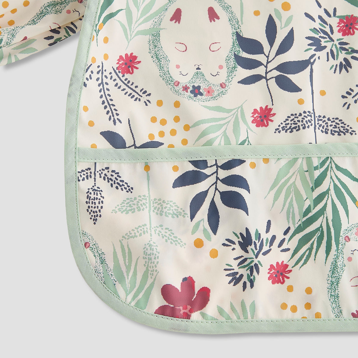 Juniors Baby Bib with Floral Print