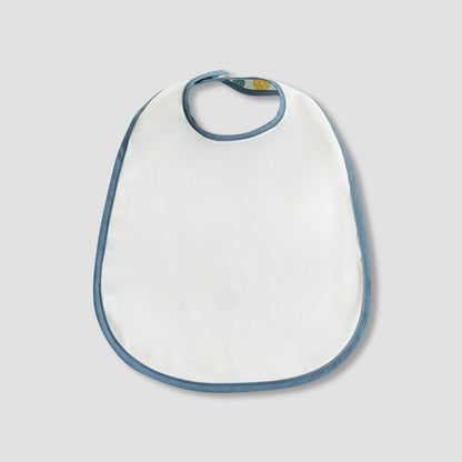 Pack of 2 Juniors Baby Bib with Snap Button Closure