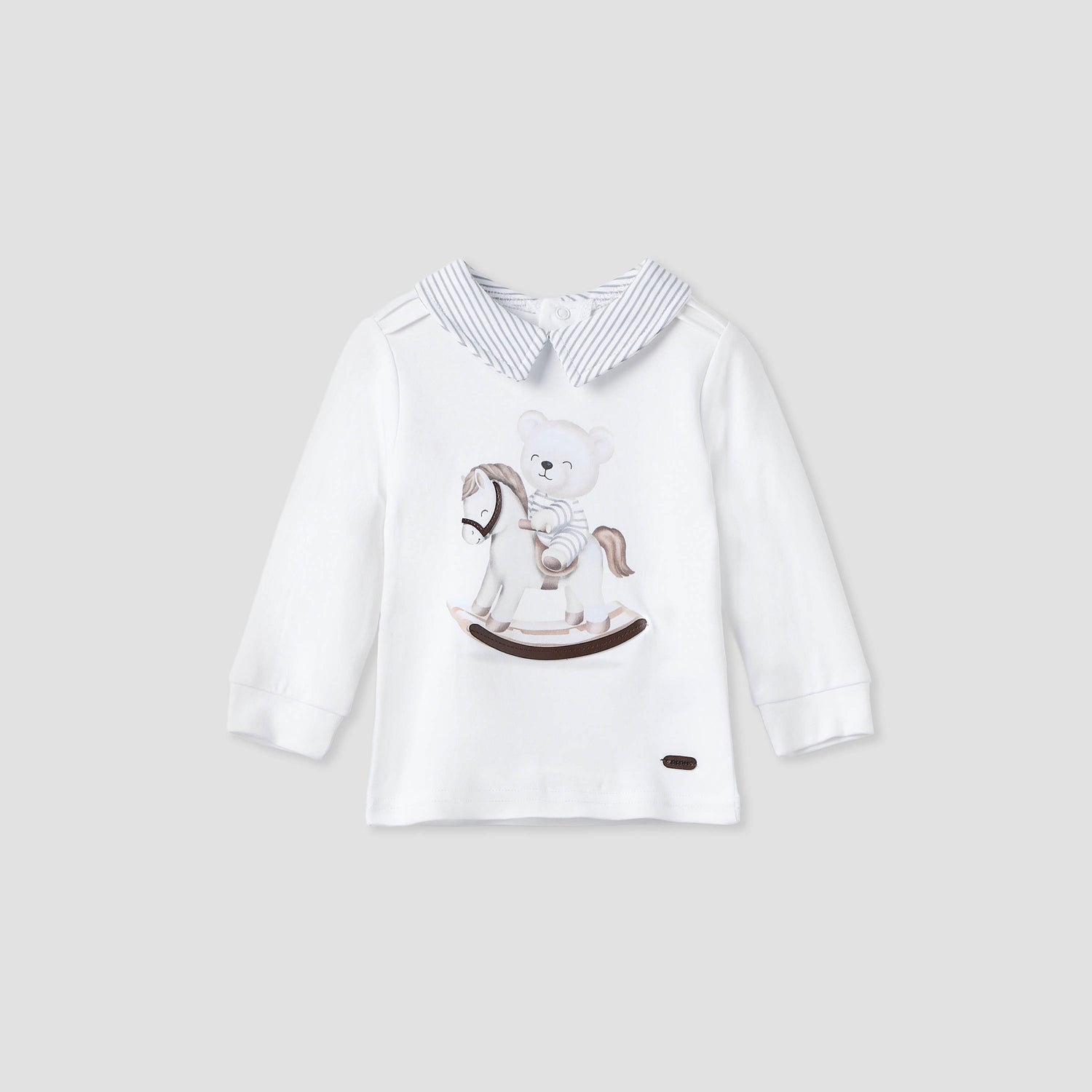 Giggles Printed Collared T-shirt and Pyjama Set