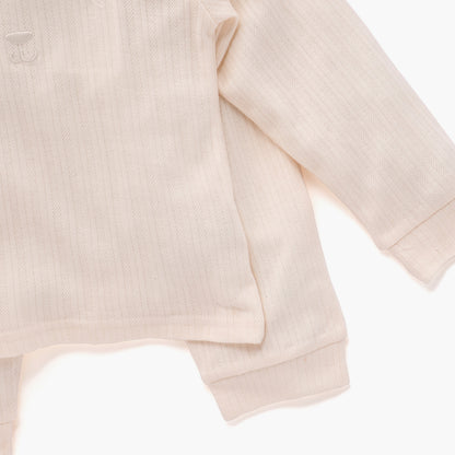 Juniors Ear Applique T-shirt and Textured Pyjama Set