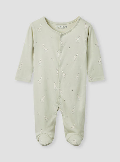 Juniors Printed Closed Feet Sleepsuit with Long Sleeves - Set of 3-baby-boys-clothing-nightwear-sleepsuits-image-4
