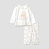 Giggles Printed Collared Top and Pyjama Set