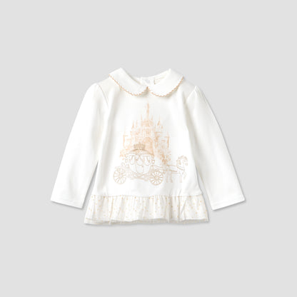 Giggles Printed Collared Top and Pyjama Set