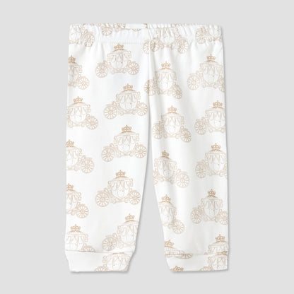Giggles Printed Collared Top and Pyjama Set
