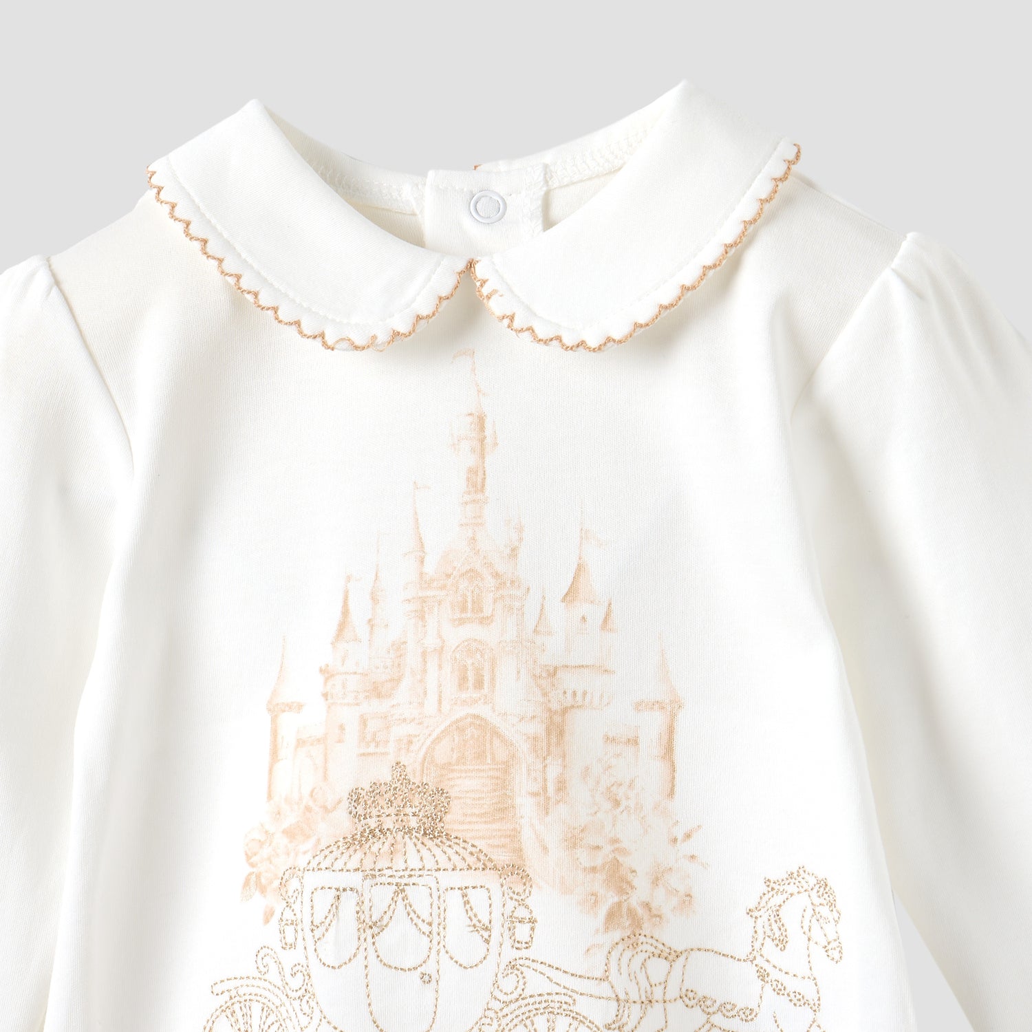 Giggles Printed Collared Top and Pyjama Set