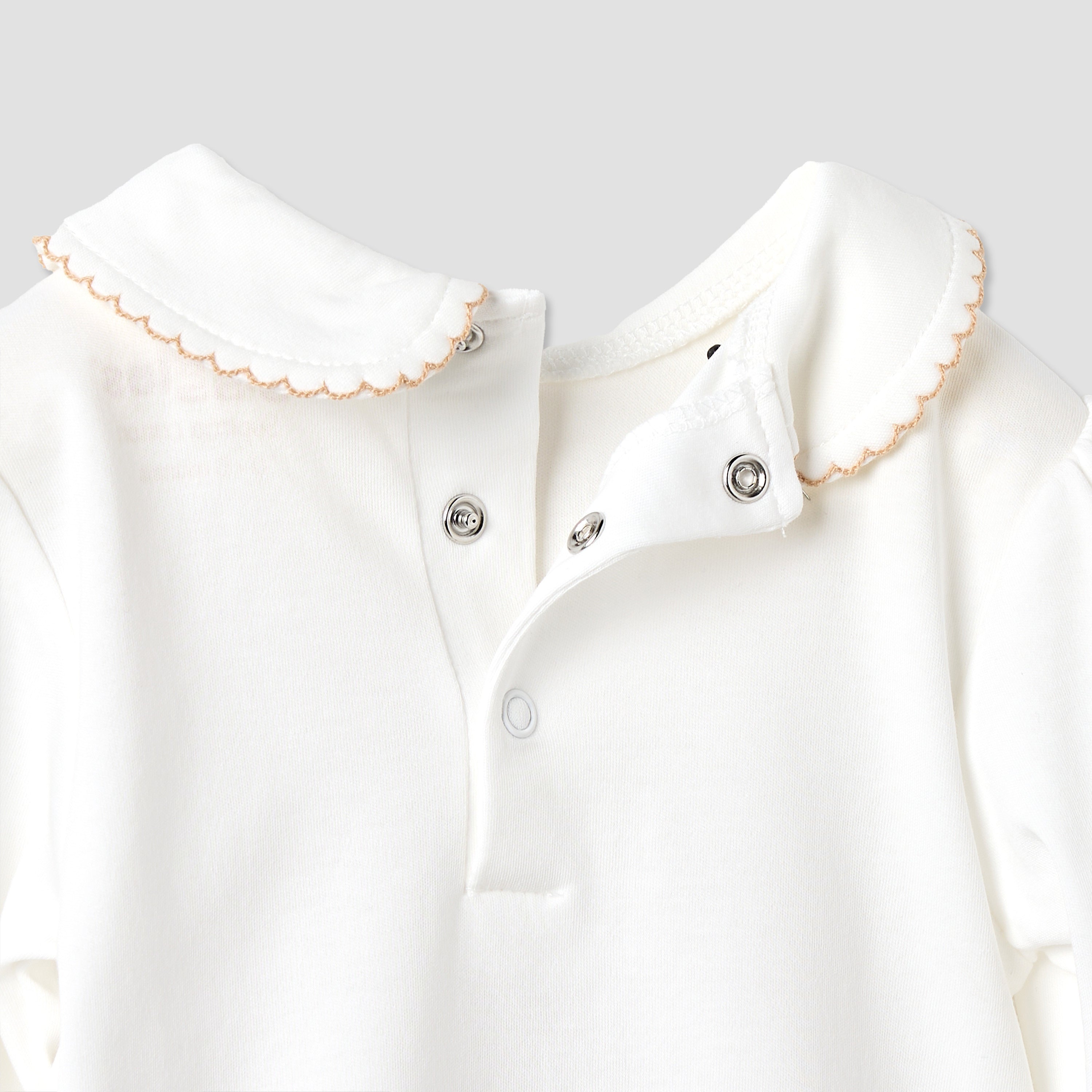 Giggles Printed Collared Top and Pyjama Set